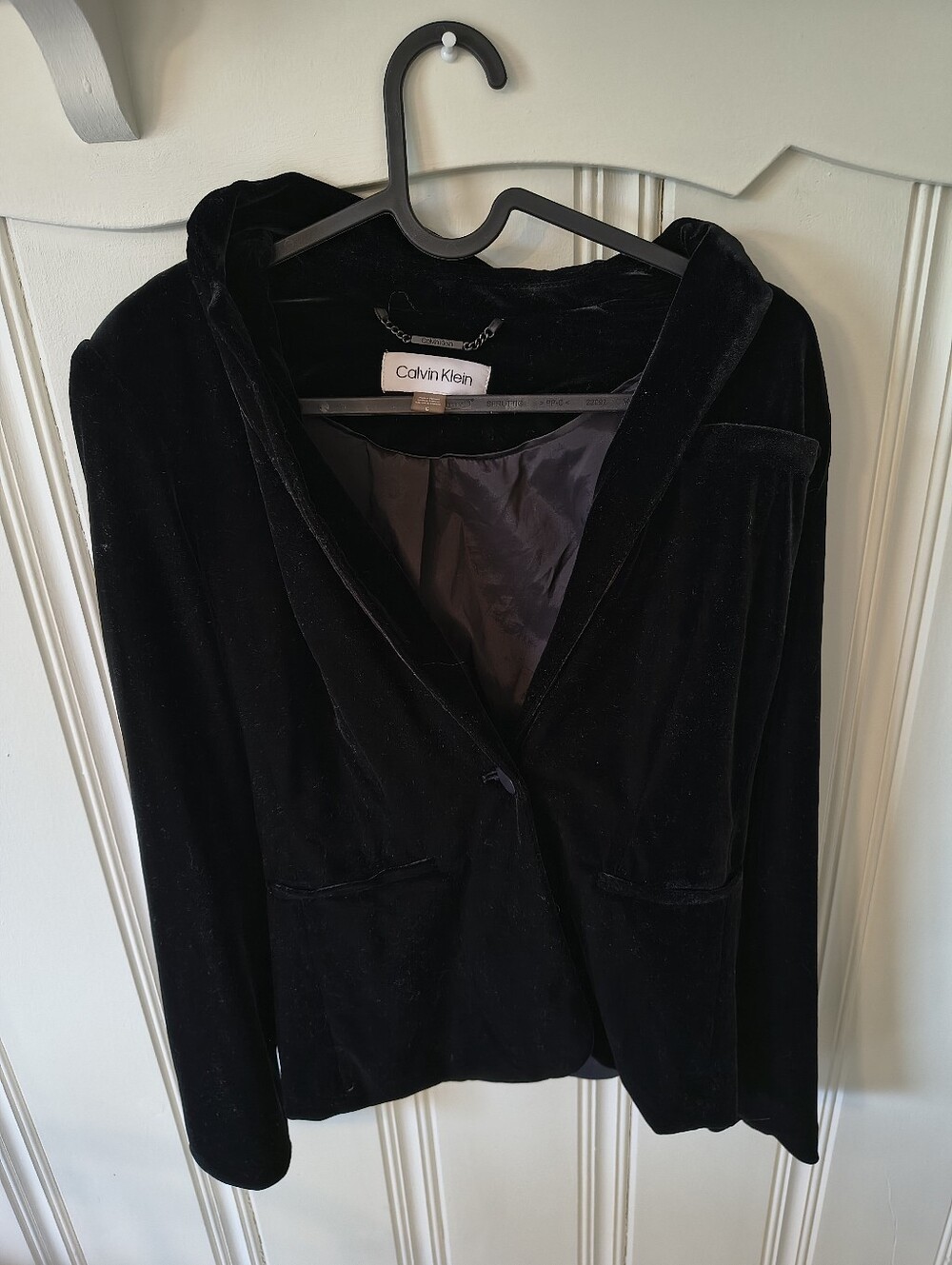 Calvin Klein Velvet Blazer